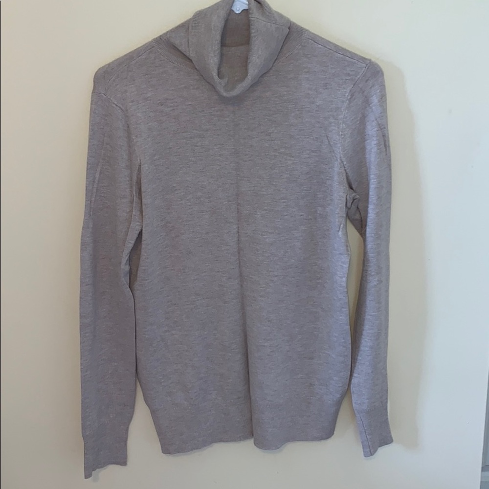 Ann Taylor stretchy turtleneck sweater